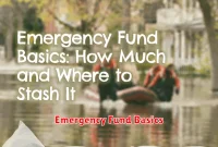 Emergency Fund Basics Emergency Fund Basics