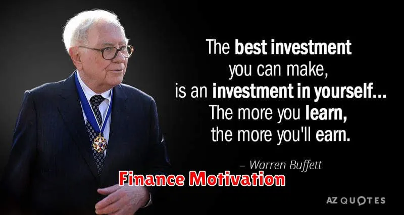 Finance Motivation