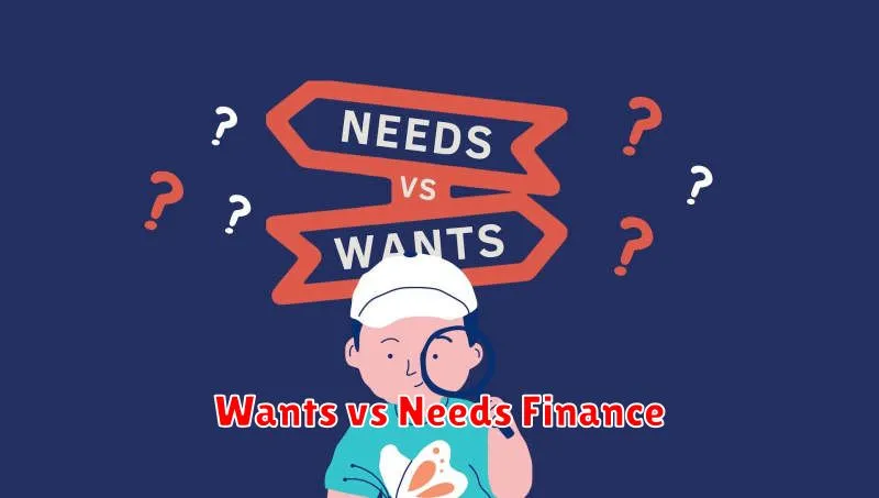 Wants vs Needs Finance